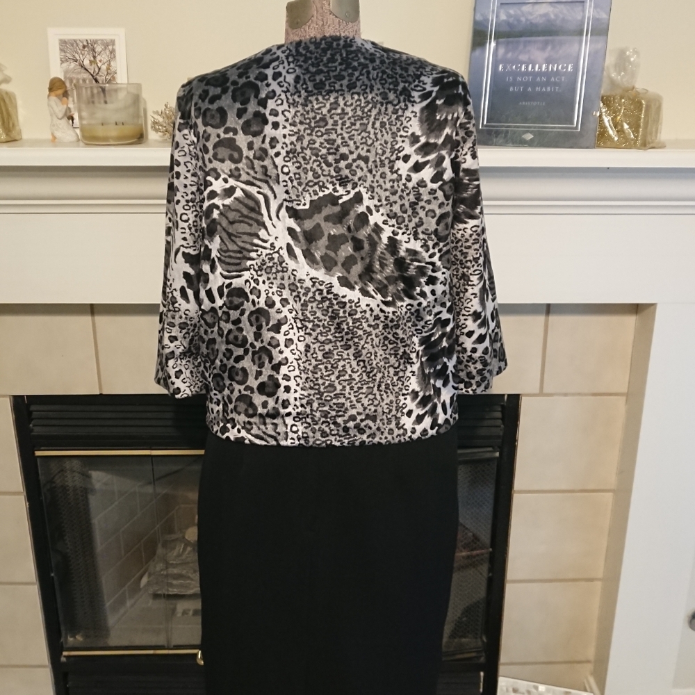 Ruby Rd Blazer - Leopard Print - Picture 2 of 4